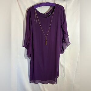 Beautiful MSK Women blouse - purple - 20W